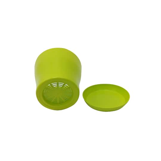 4.25" Plastic Planter Set by Creatology
